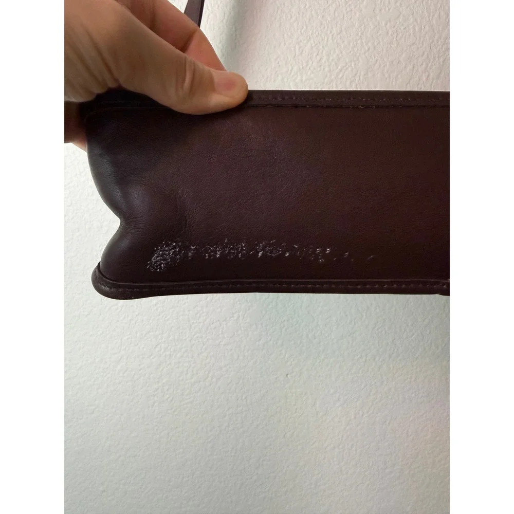 Vintage Coach Lexington Briefcase Mahogany Brown Leather Messenger Bag 5266